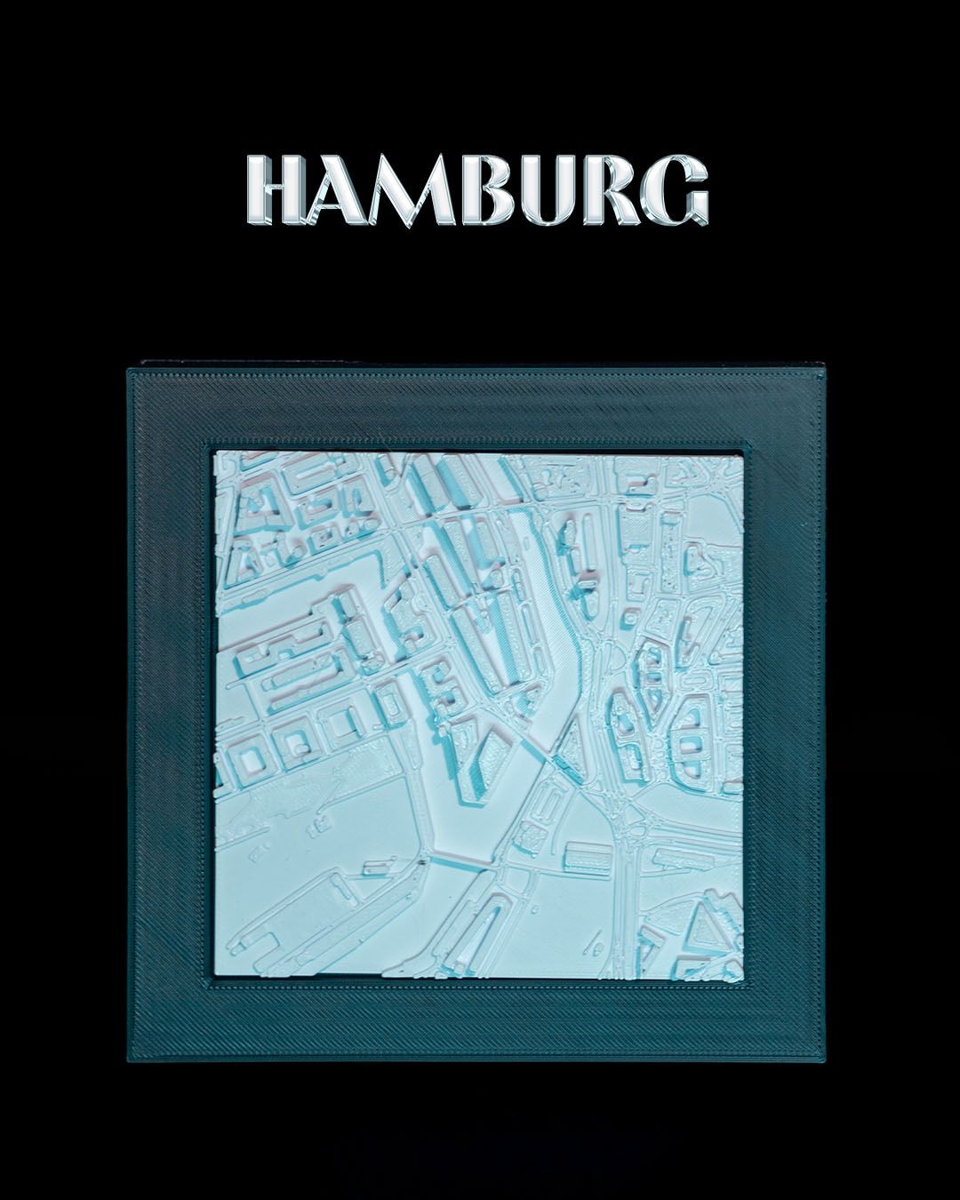 3D City Frames Hamburg